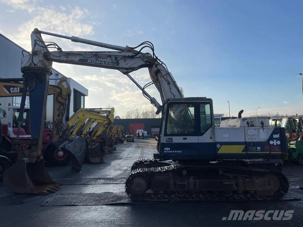 Komatsu PF55L-1 Vikšriniai ekskavatoriai