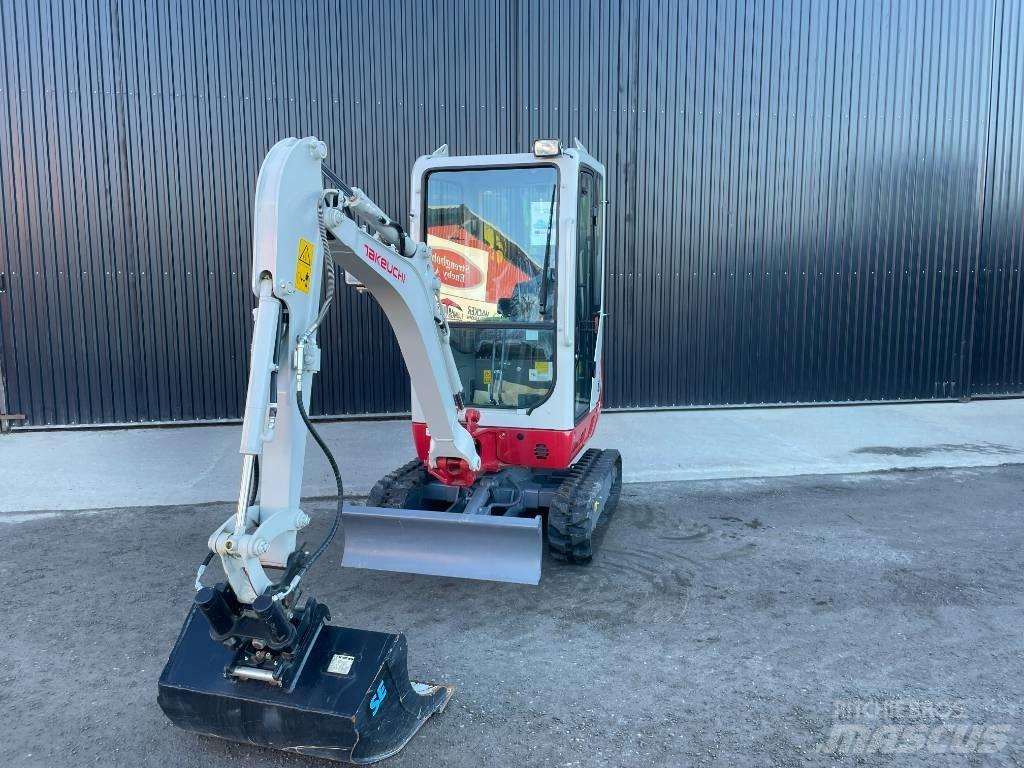 Takeuchi TB 216 Mini ekskavatoriai < 7 t