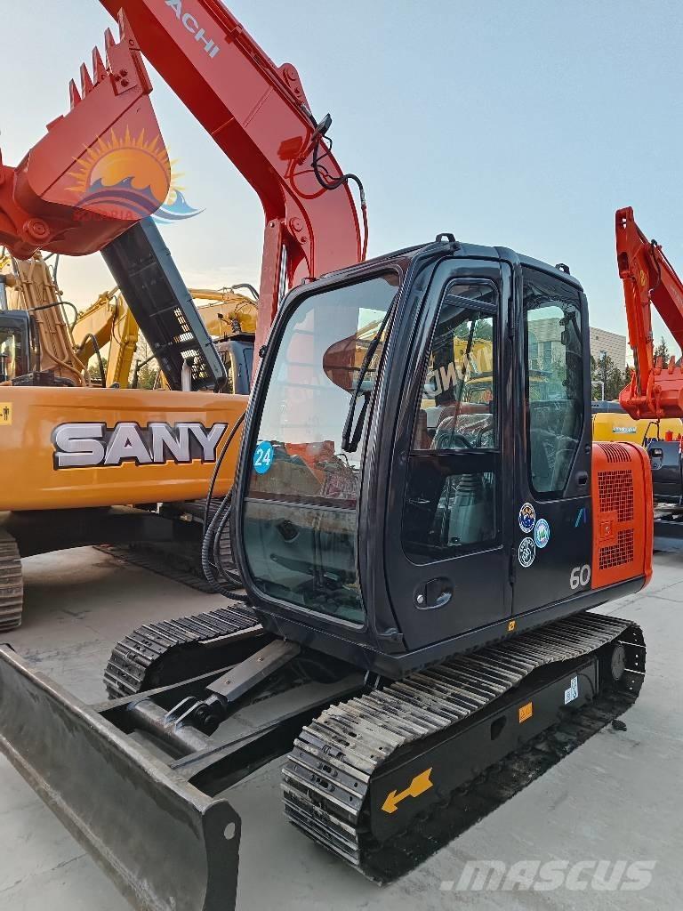Hitachi ZX 60 Mini ekskavatoriai < 7 t