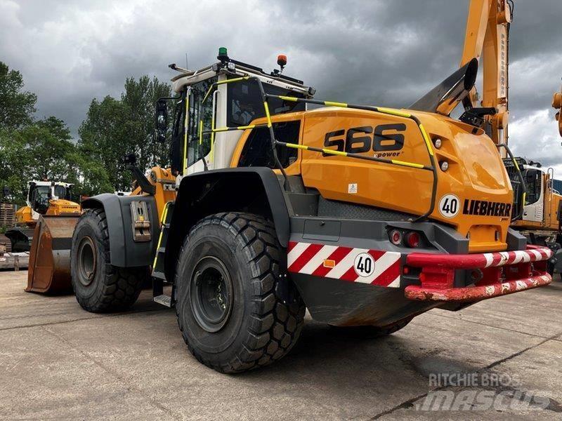 Liebherr L 566 Naudoti ratiniai krautuvai