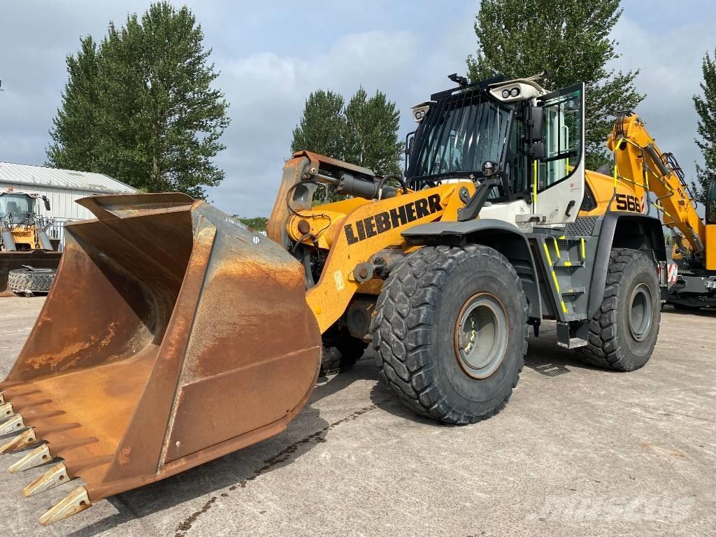 Liebherr L 566 Naudoti ratiniai krautuvai