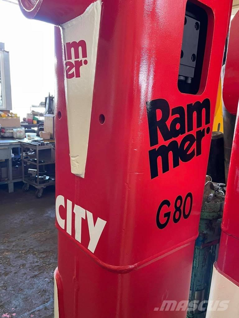Rammer G 80 Hidrauliniai kūjai / Trupintuvai