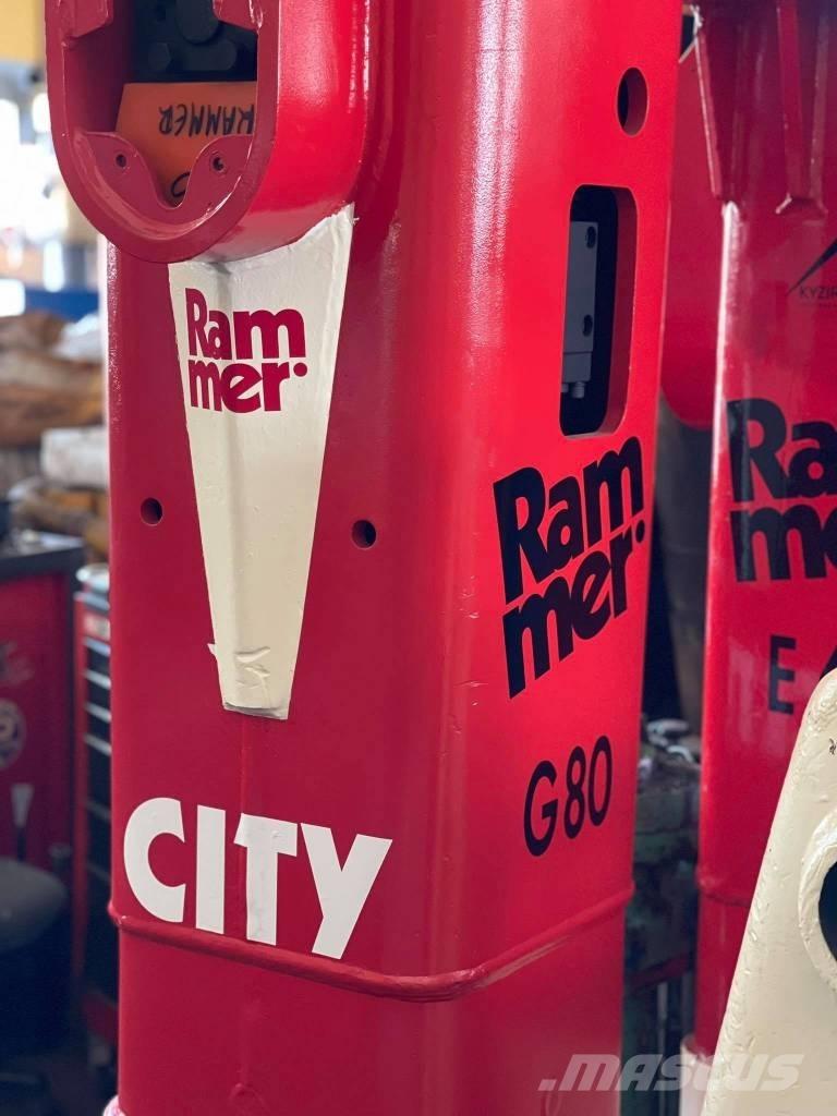 Rammer G 80 Hidrauliniai kūjai / Trupintuvai
