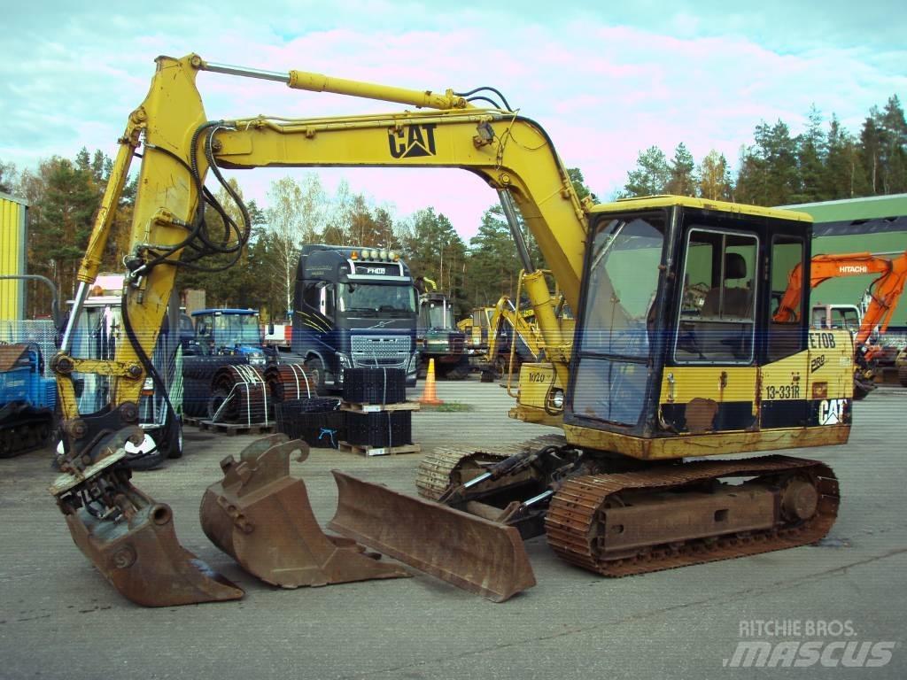 CAT E 70 B Vidutinės galios ekskavatoriai 7-12 t