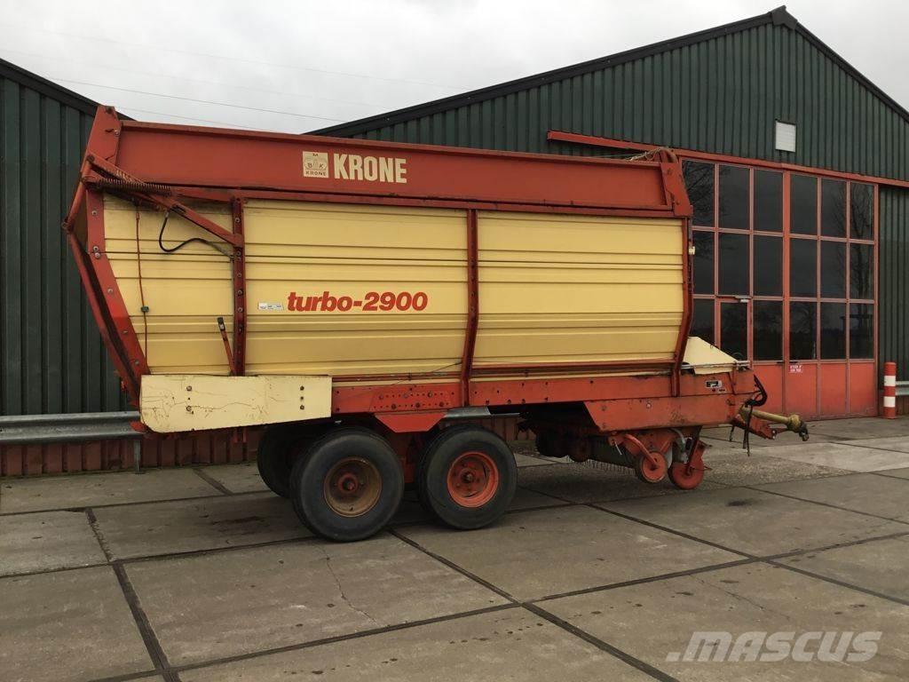 Krone TURBO 2900 Savikrovės priekabos