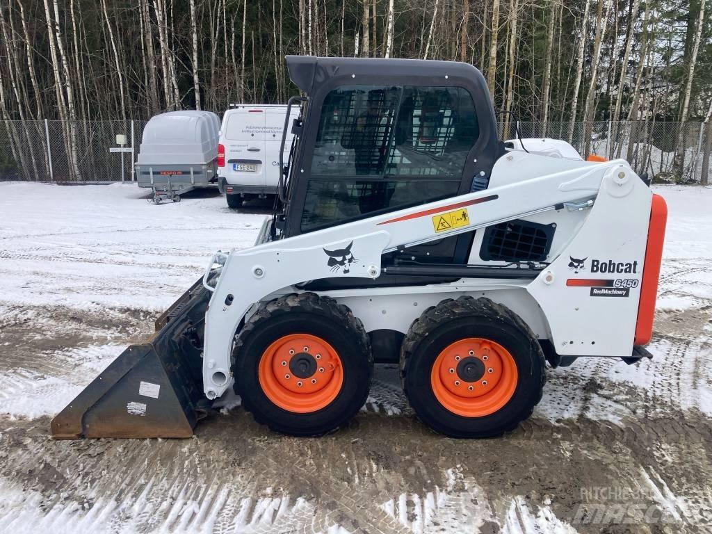 Bobcat S 450 Krautuvai su šoniniu pasukimu