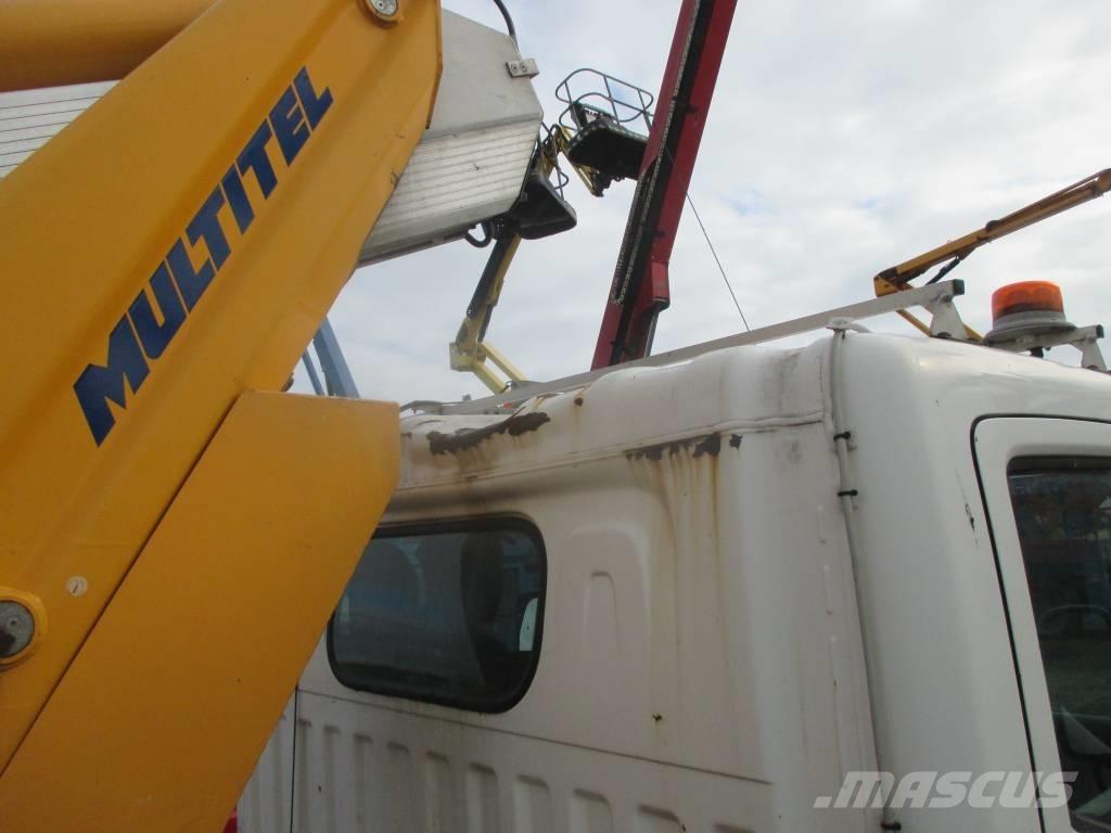 Multitel MT 202 Ant vilkikų montuojamos kėlimo platformos
