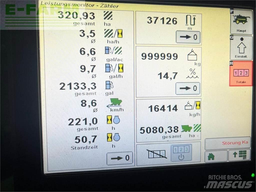 John Deere T670 Derliaus nuėmimo kombainai