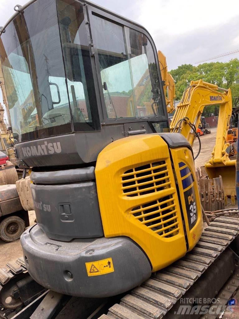 Komatsu PC 35 MR Vikšriniai ekskavatoriai