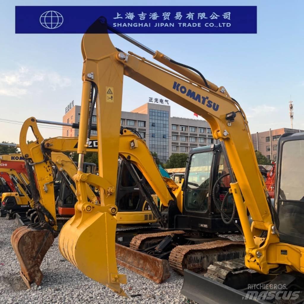 Komatsu PC 50 MR Vidutinės galios ekskavatoriai 7-12 t