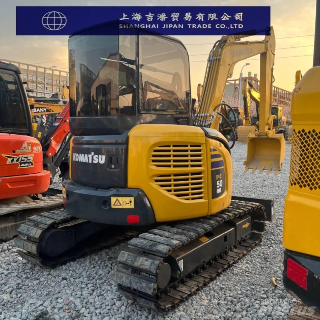 Komatsu PC 50 MR Vidutinės galios ekskavatoriai 7-12 t