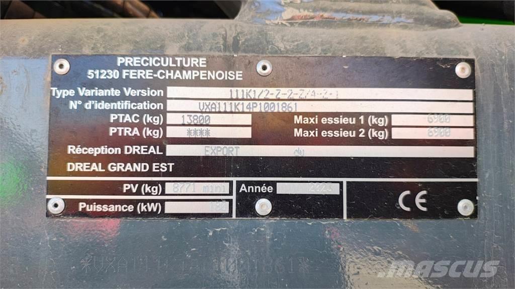 Tecnoma Laser 5200 Prikabinami purkštuvai