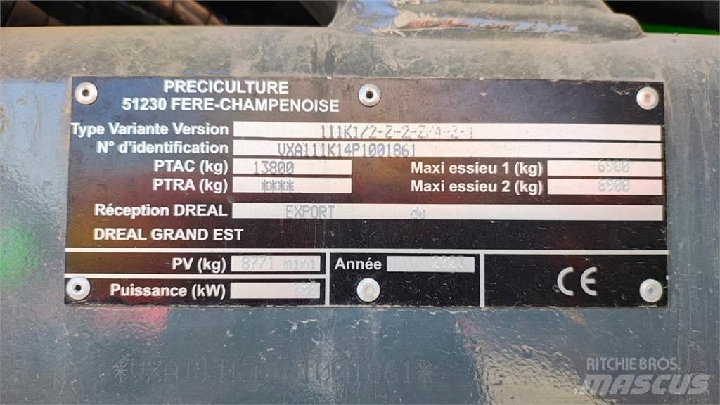 Tecnoma Laser 5200 Prikabinami purkštuvai