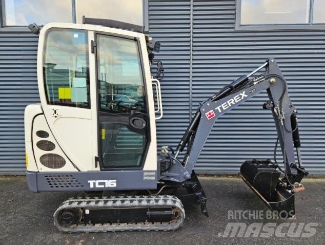 Terex tc16 Mini ekskavatoriai < 7 t