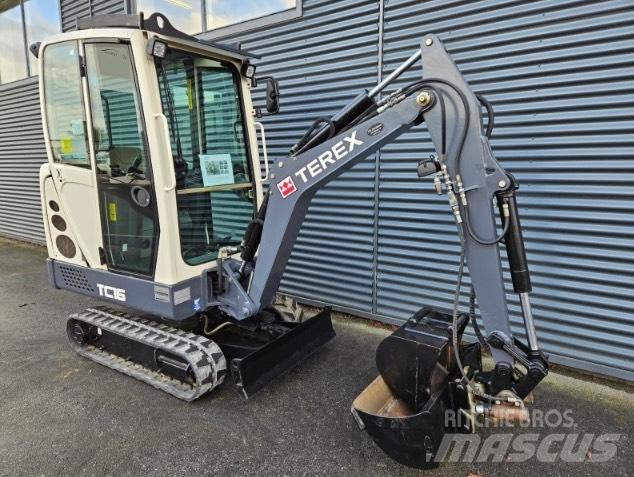 Terex tc16 Mini ekskavatoriai < 7 t