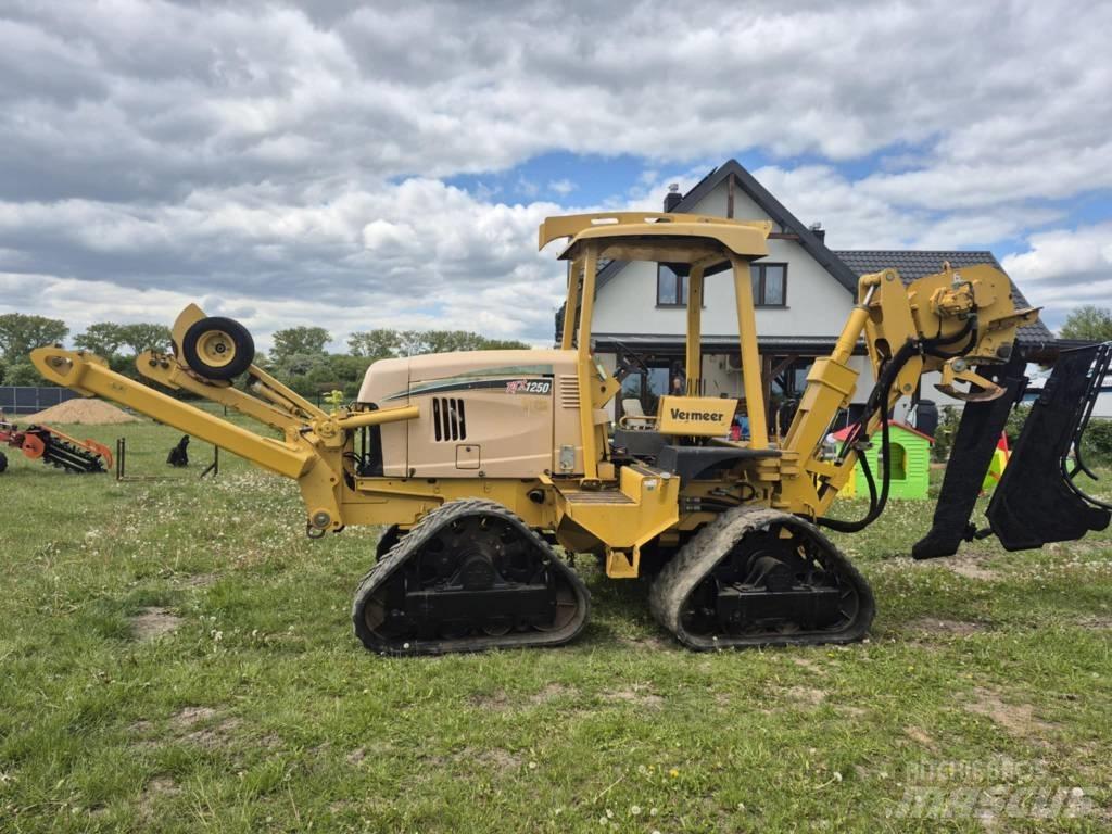 Vermeer RTX1250 Tranšėjų ekskavatoriai