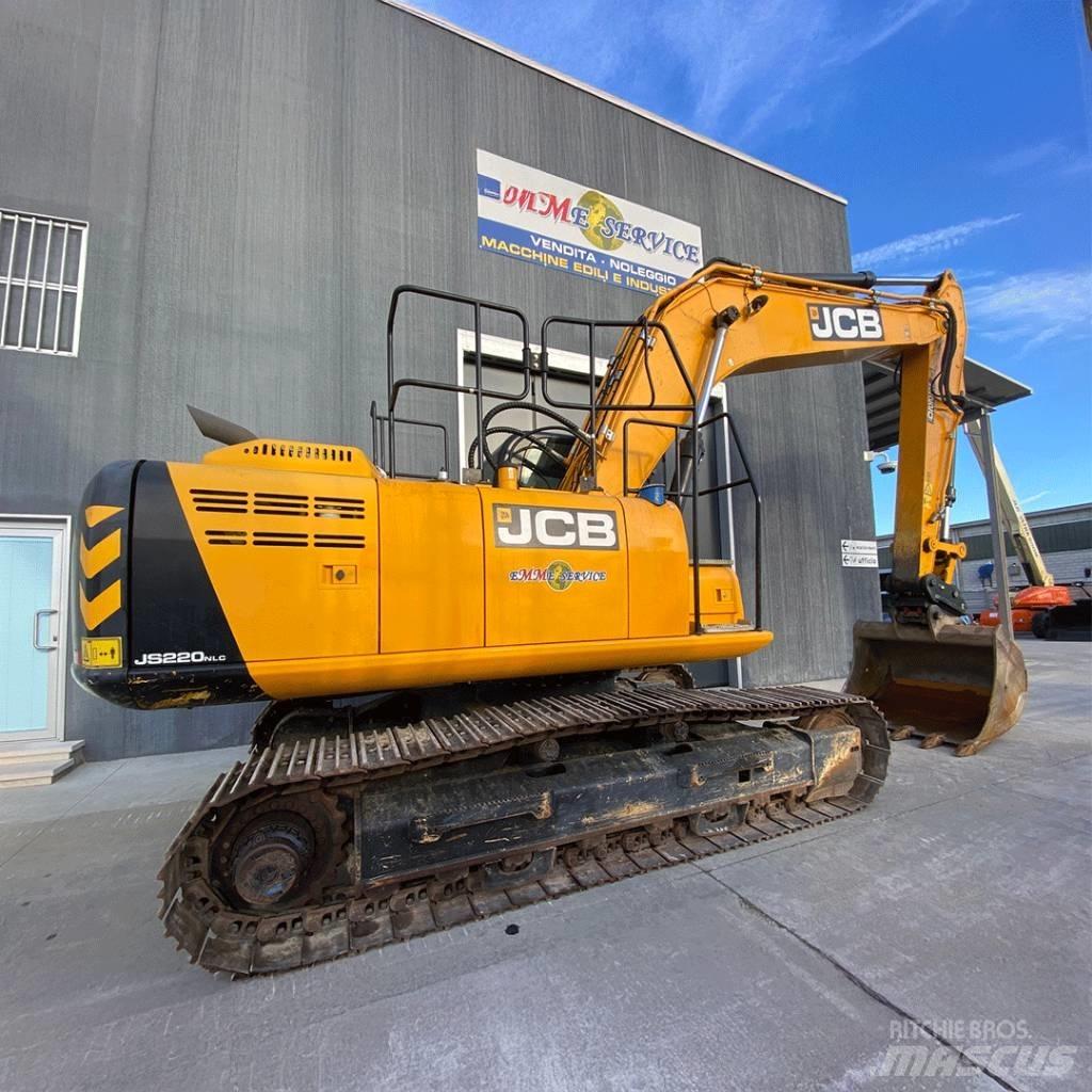 JCB JS220NLC Vikšriniai ekskavatoriai