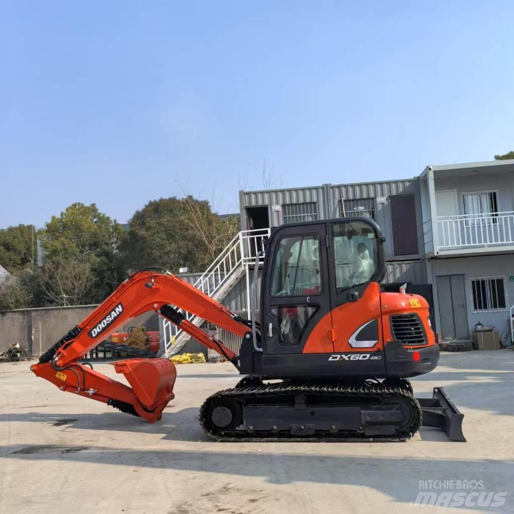 Doosan DX 60-9 C Vikšriniai ekskavatoriai