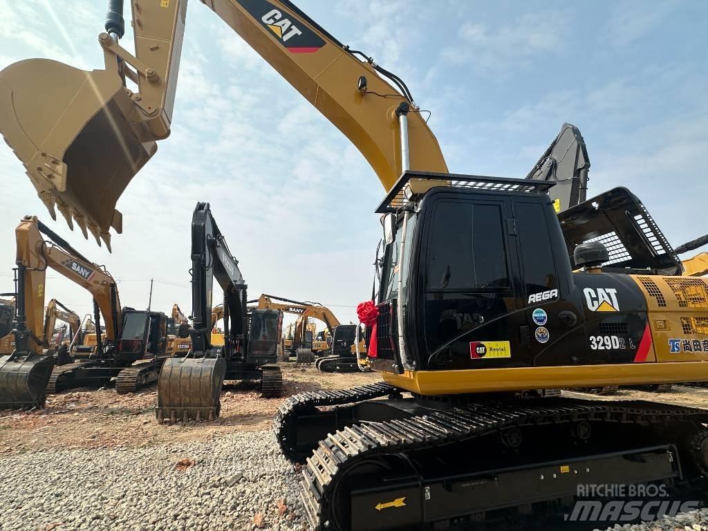 CAT 329 D2L Vidutinės galios ekskavatoriai 7-12 t