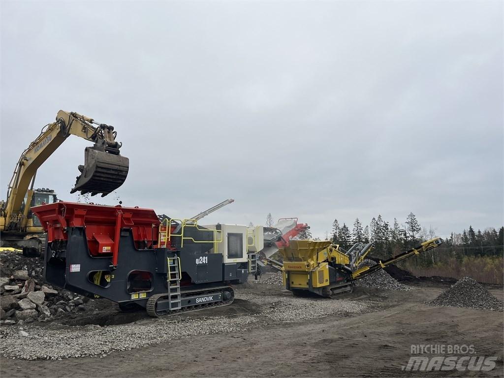 Sandvik QJ 241 Mobilūs smulkintuvai