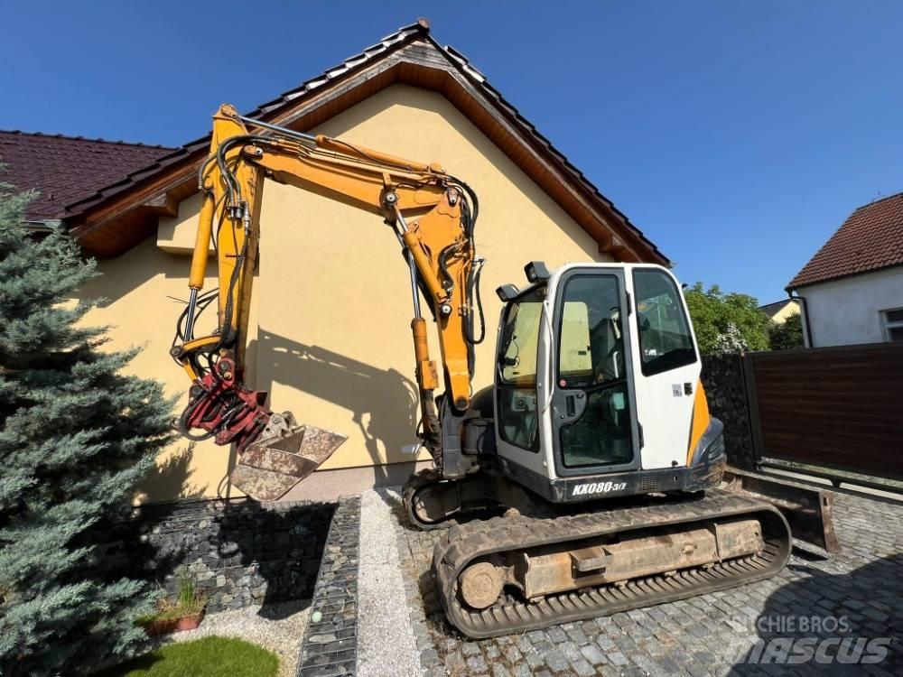 Kubota KX 080-3 Vidutinės galios ekskavatoriai 7-12 t