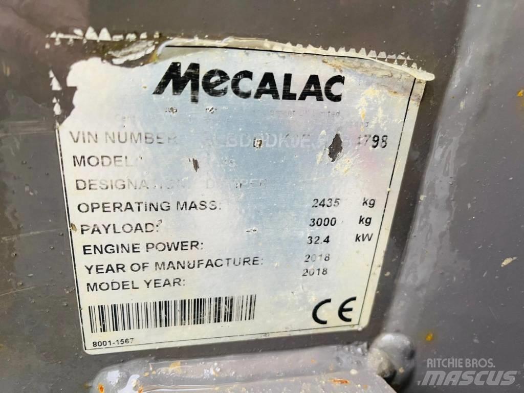 Mecalac TA 3 S Statybiniai savivarčiai sunkvežimiai
