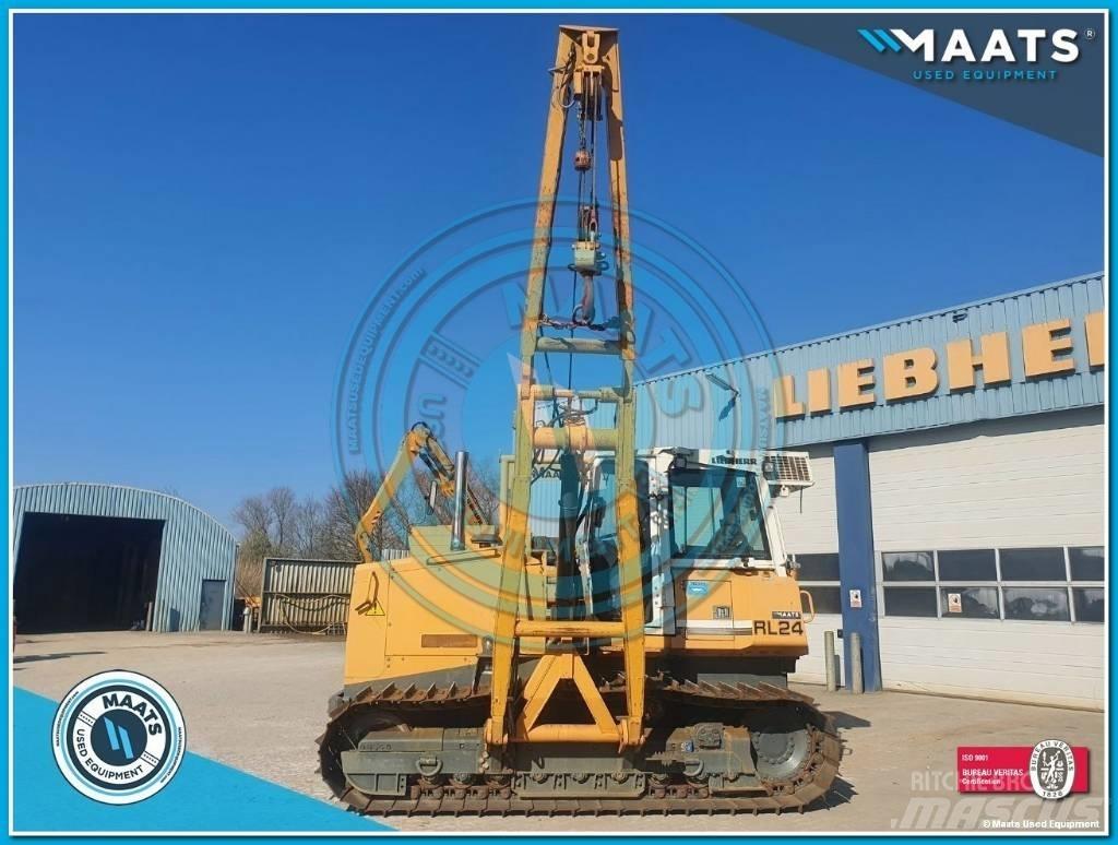 Liebherr RL 24 vamzdžių klotuvų buldozeriai