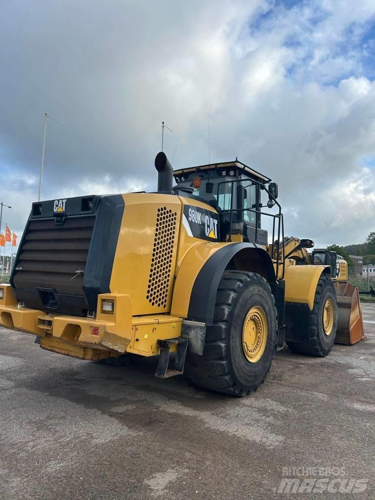 CAT 980 K Naudoti ratiniai krautuvai