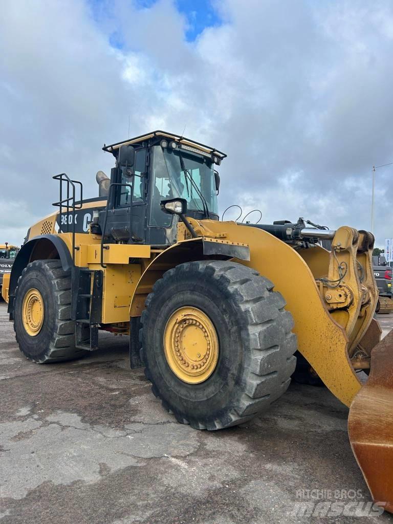 CAT 980 K Naudoti ratiniai krautuvai