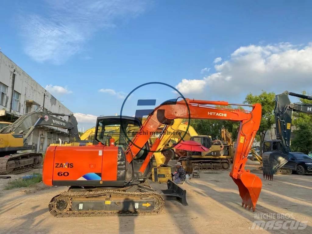 Hitachi ZX 60 Mini ekskavatoriai < 7 t