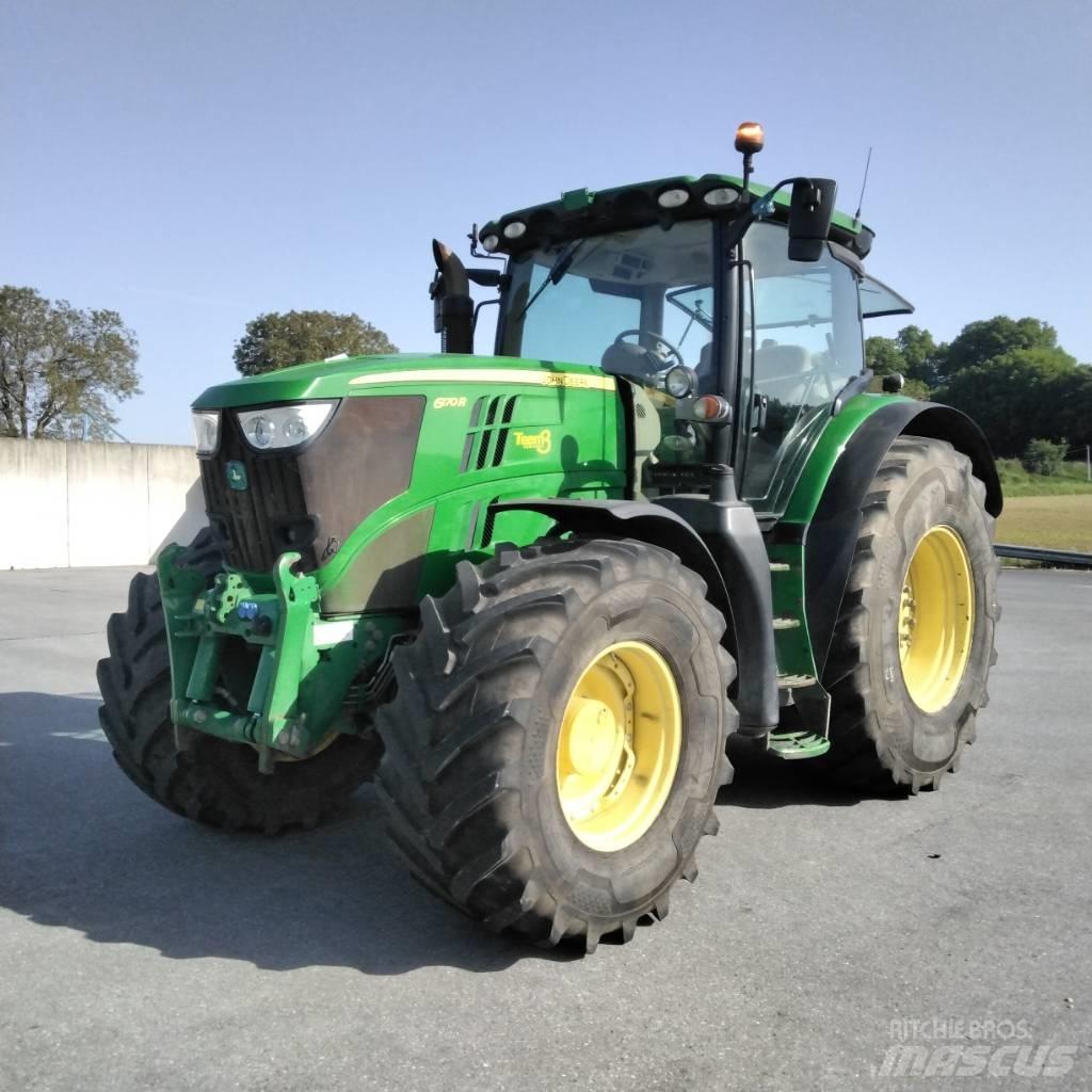 John Deere 6170 R Traktoriai