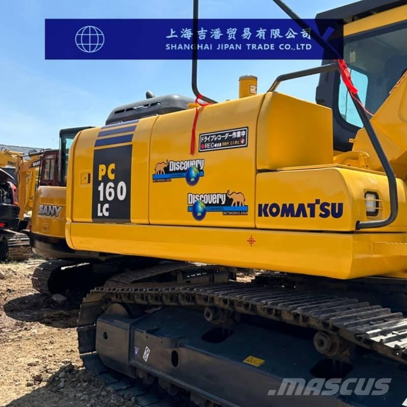 Komatsu PC 160 Vidutinės galios ekskavatoriai 7-12 t