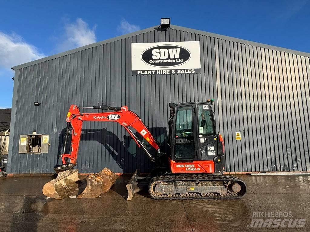 Kubota U 50 Mini ekskavatoriai < 7 t