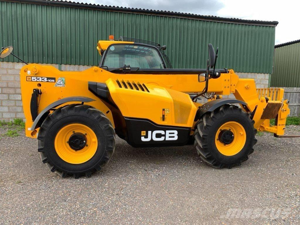 JCB 533-105 Teleskopiniai krautuvai