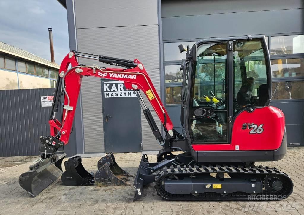 Yanmar SV 26 Mini ekskavatoriai < 7 t