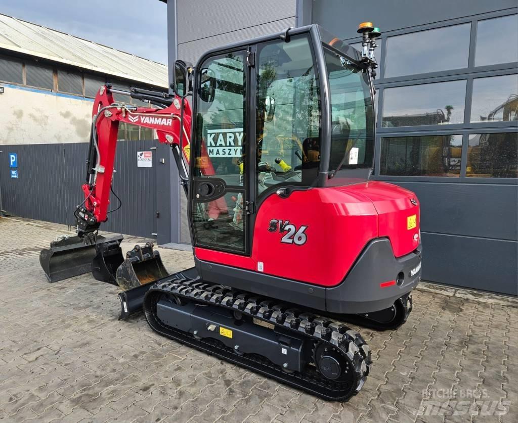 Yanmar SV 26 Mini ekskavatoriai < 7 t