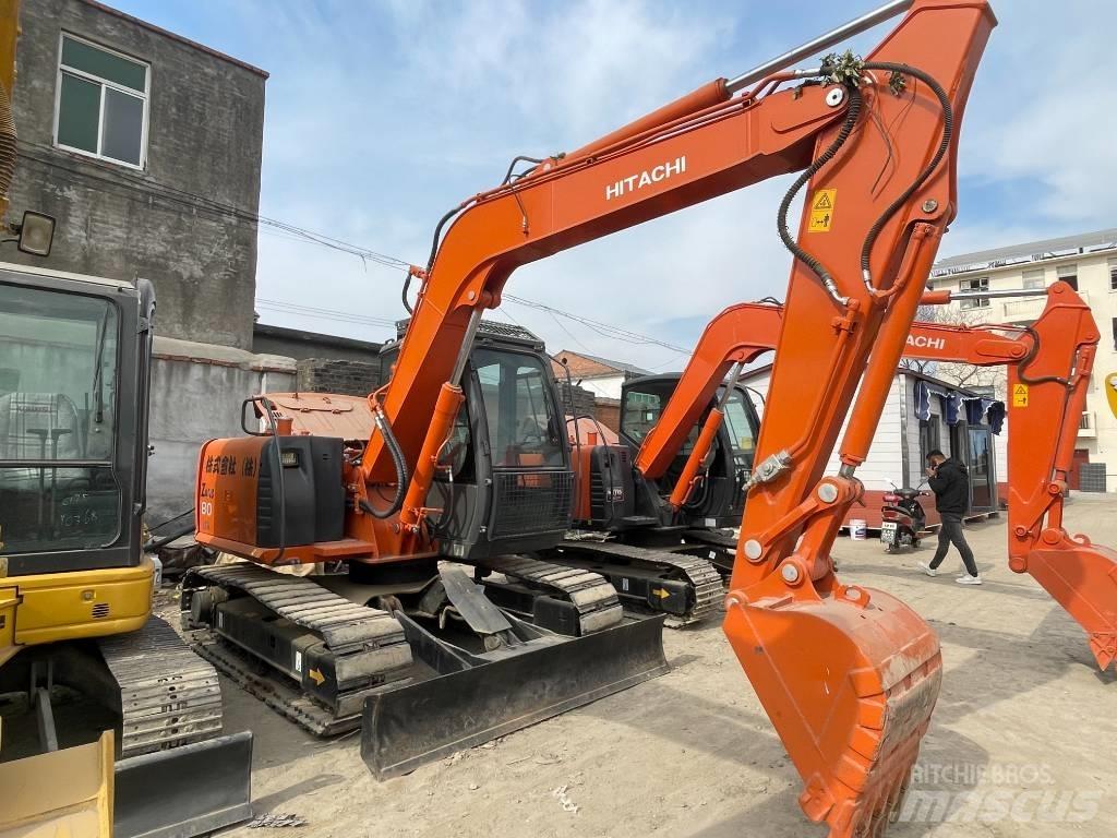 Hitachi ZX 80 Vikšriniai ekskavatoriai