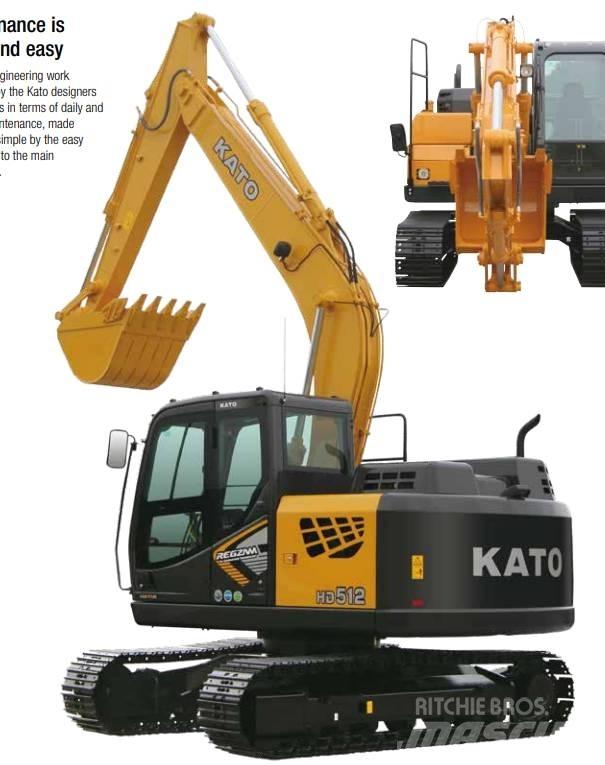 Kato 514 Vikšriniai ekskavatoriai