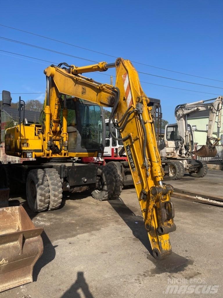 JCB JS 145 W Ratiniai ekskavatoriai