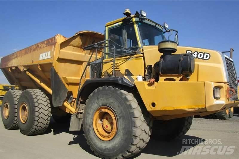 Bell B40D Karjeriniai savivarčiai