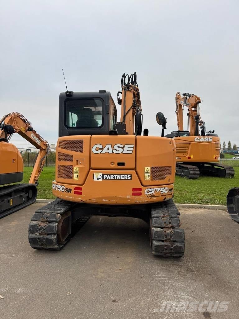 CASE CX 75 C SR Vikšriniai ekskavatoriai