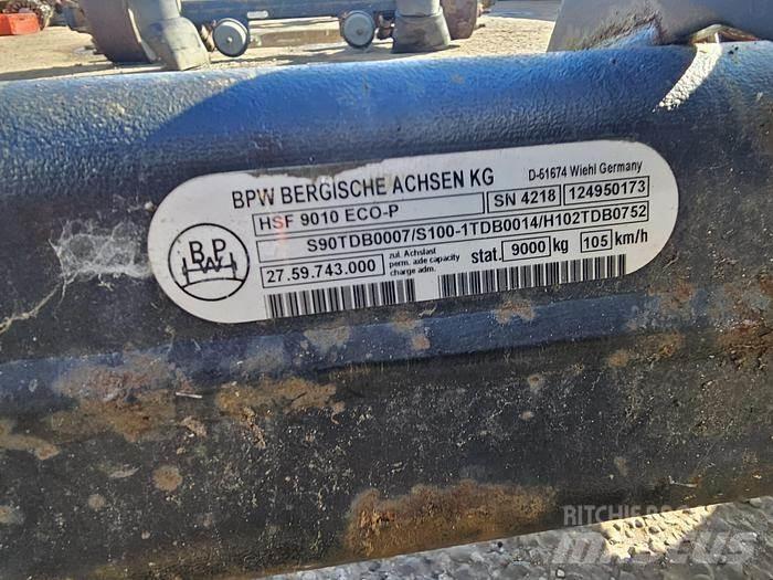 BPW HSF 9010 ECO-P Ašys