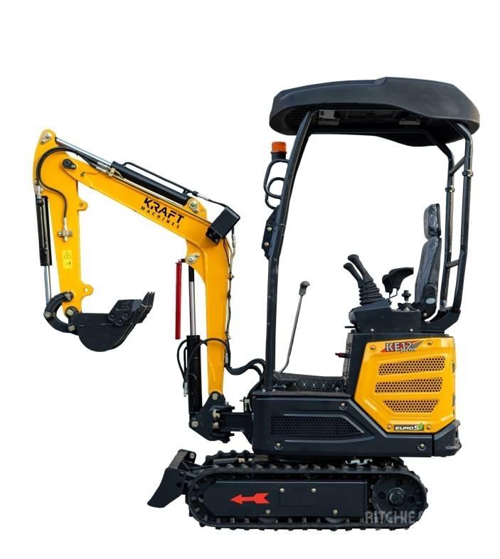 Kraft KE12Proline Mini ekskavatoriai < 7 t