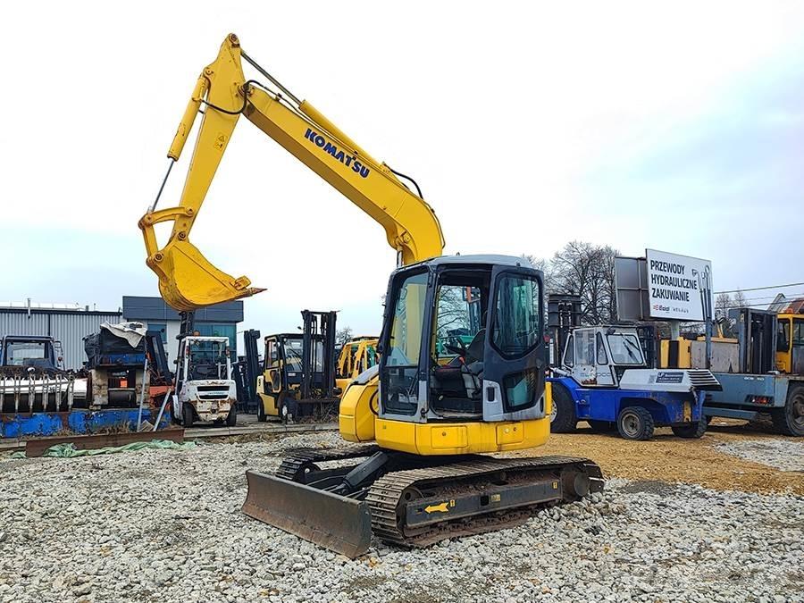 Komatsu PC78US-6 Vikšriniai ekskavatoriai