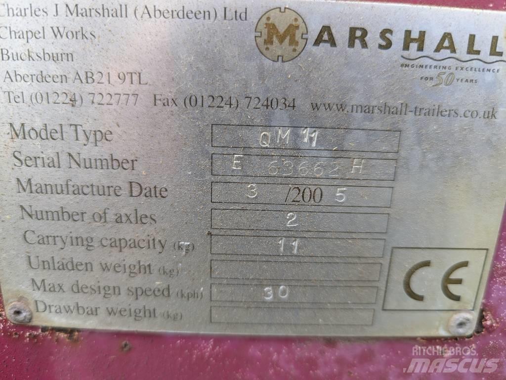 Marshall QM11 Grūdų vežimėliai