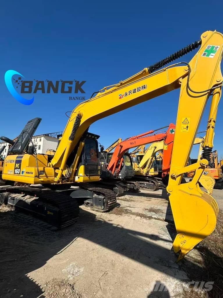 Komatsu PC 160 Vikšriniai ekskavatoriai