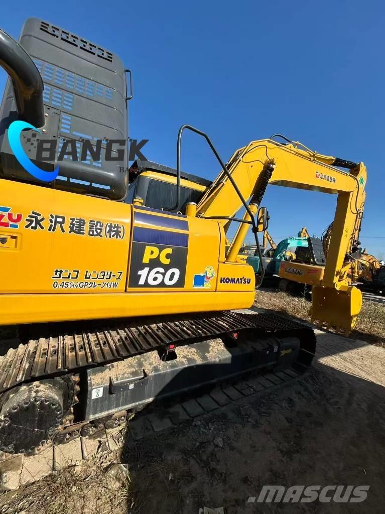 Komatsu PC 160 Vikšriniai ekskavatoriai