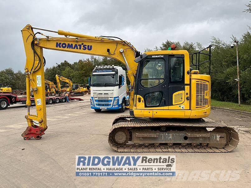 Komatsu PC138 Vikšriniai ekskavatoriai