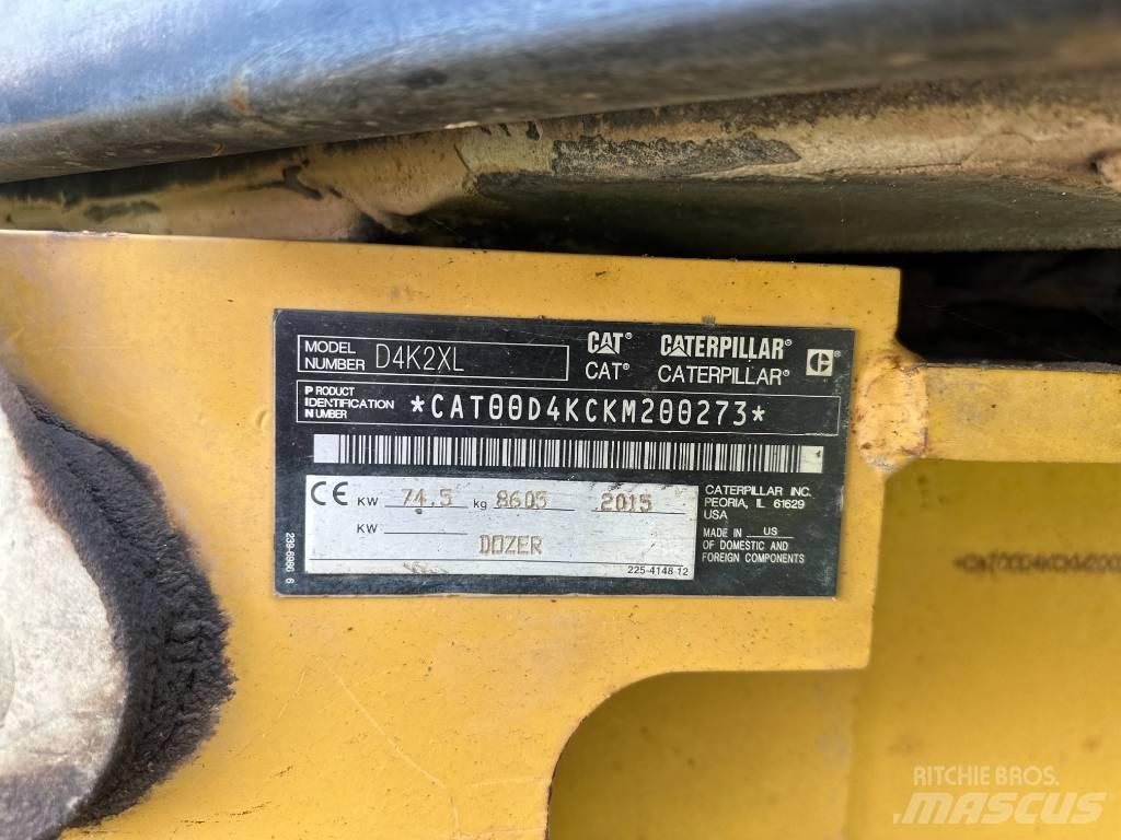 CAT D 4 K 2 XL Vikšriniai buldozeriai