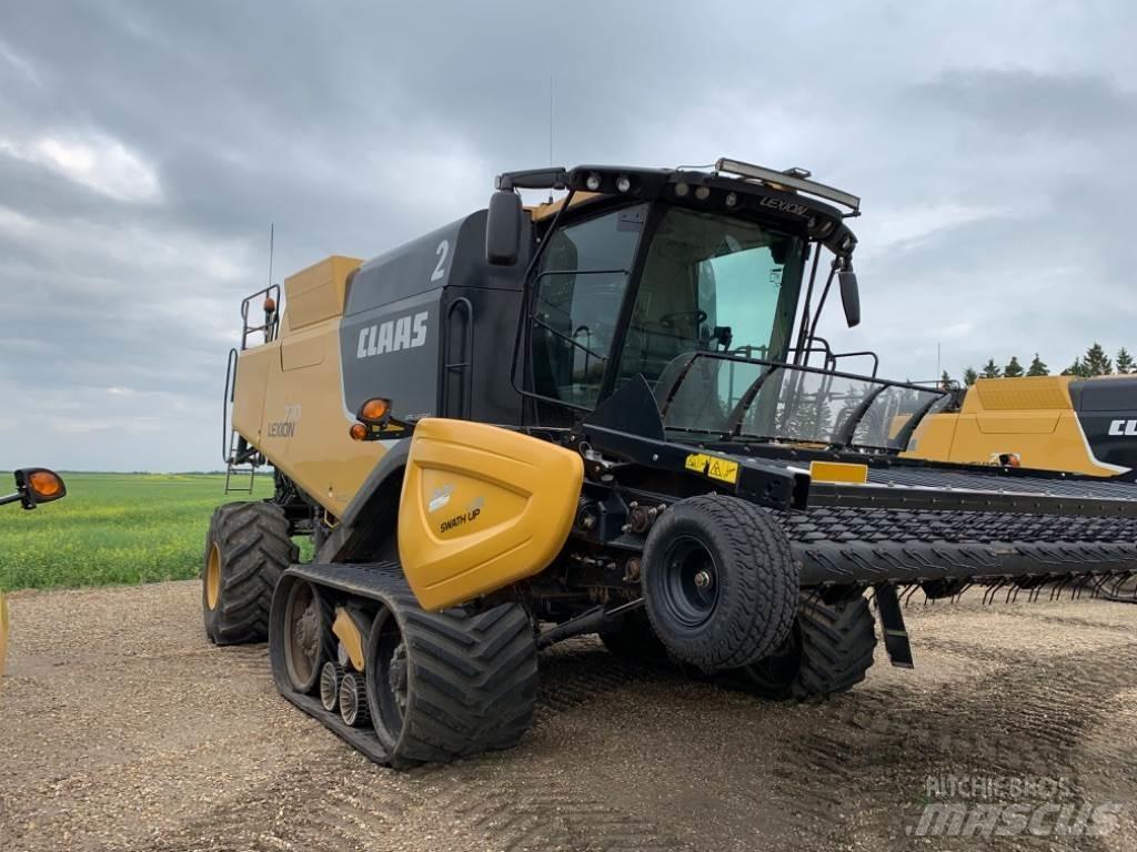 CLAAS LEXION 770TT Derliaus nuėmimo kombainai
